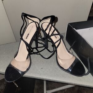 Strappy heels